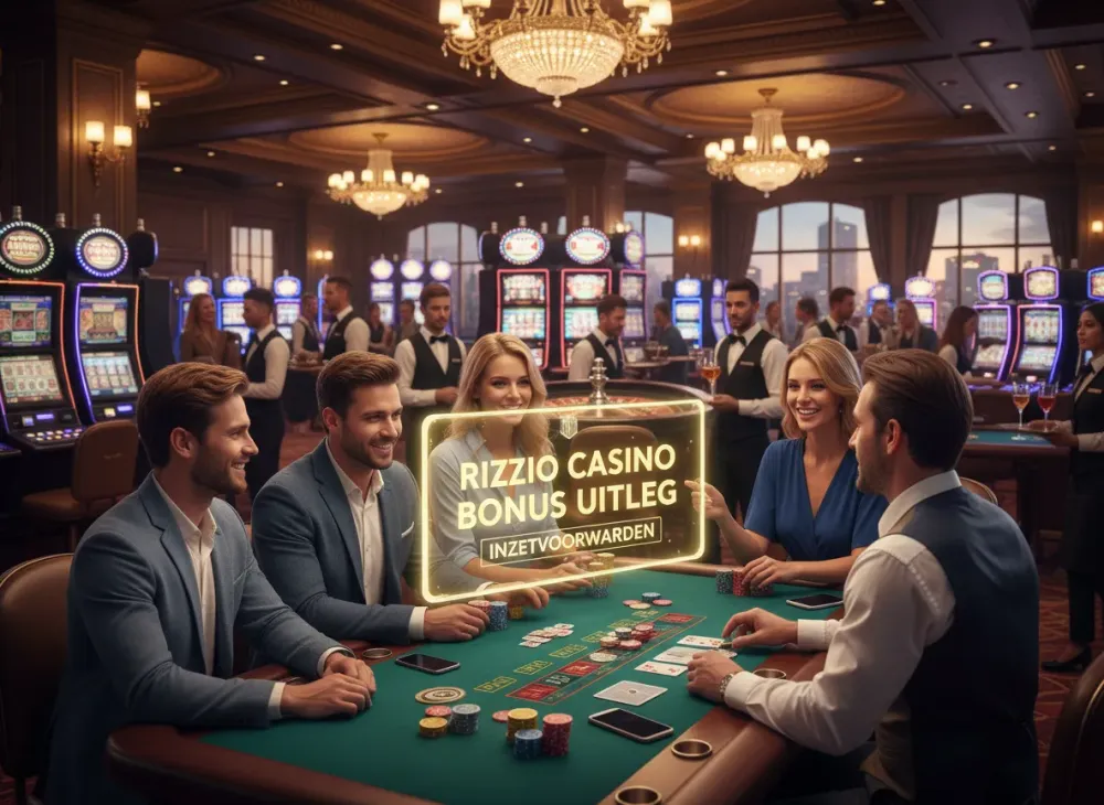 Rizzio casino bonus uitleg en inzetvoorwaarden